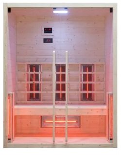 De Fonteyn Rose 3 Infraroodsauna in één oogopslag