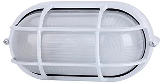 Glass Sauna Lamp Oval Explosion Proof Warm White