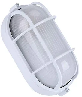 Glass Sauna Lamp Oval Explosion Proof Warm White