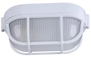 Glass Sauna Lamp Oval Explosion Proof Warm White