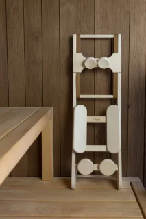Halu Aspen Ergonomische Hoge Rugsteun Sauna