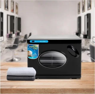 Handdoekverwarmer kast 23 L Zwart