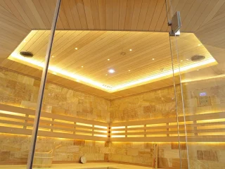 Haviklux Sauna Prisma 220 Hemlock met kachel