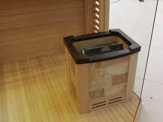 Haviklux Sauna Prisma 220 Hemlock met kachel