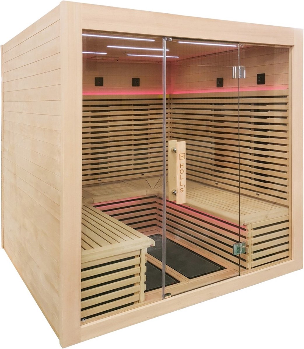 Holl's Canopée 6 Infrarood Hoeksauna
