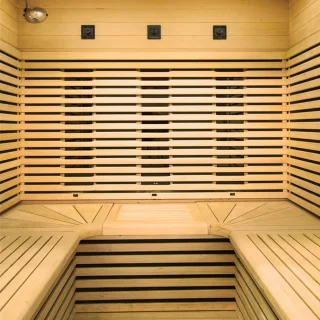 Holl's Canopée 6 Infrarood Hoeksauna