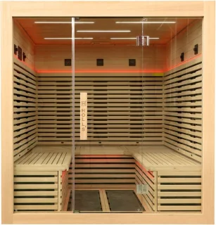 Holl's Canopée 6 Infrarood Hoeksauna