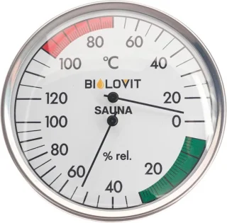 Homevero sauna thermometer hygrometer