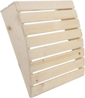 Houten sauna hoofdsteun