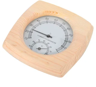 Houten Sauna Thermo-Hygrometer 2-in-1