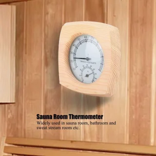 Houten Sauna Thermo-Hygrometer 2-in-1