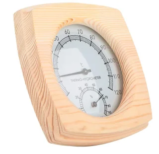 Houten Sauna Thermo-Hygrometer 2-in-1