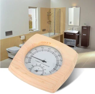 Houten Sauna Thermo-Hygrometer 2-in-1