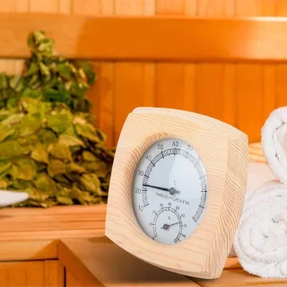 Houten Sauna Thermo-Hygrometer 2-in-1
