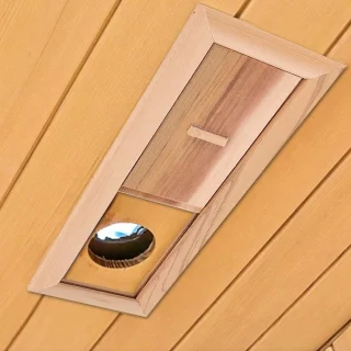 Wat vinden we goed aan de Houten sauna ventilatierooster