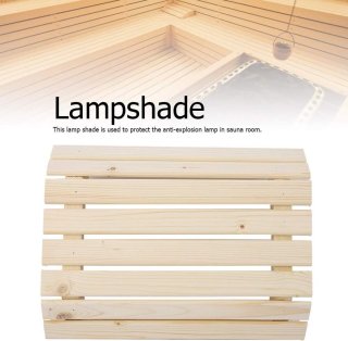 Wat vinden we goed aan de Houten saunalampenkap 30 cm