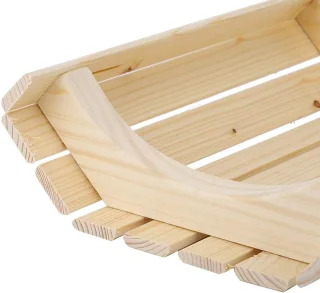 Houten saunalampenkap 30 cm
