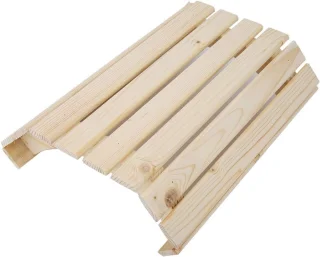 Houten saunalampenkap 30 cm