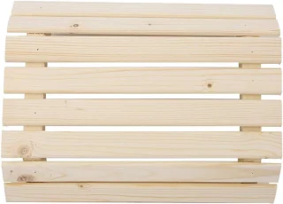 Houten saunalampenkap 30 cm