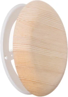 Houten ventilatorklep voor sauna - 160 mm