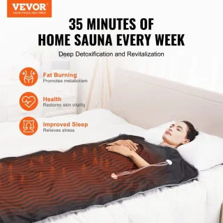 Infrarood Sauna Deken 390W 70,87x31,5 inch