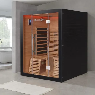 Infraroodcabine Helsinki 150x150 Zwart