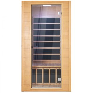 Wat vinden we goed aan de Infraroodcabine Hemlockhout 1-2 Persoons