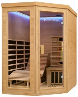 Infraroodcabine Kolding 130x190x190 cm 2 Personen