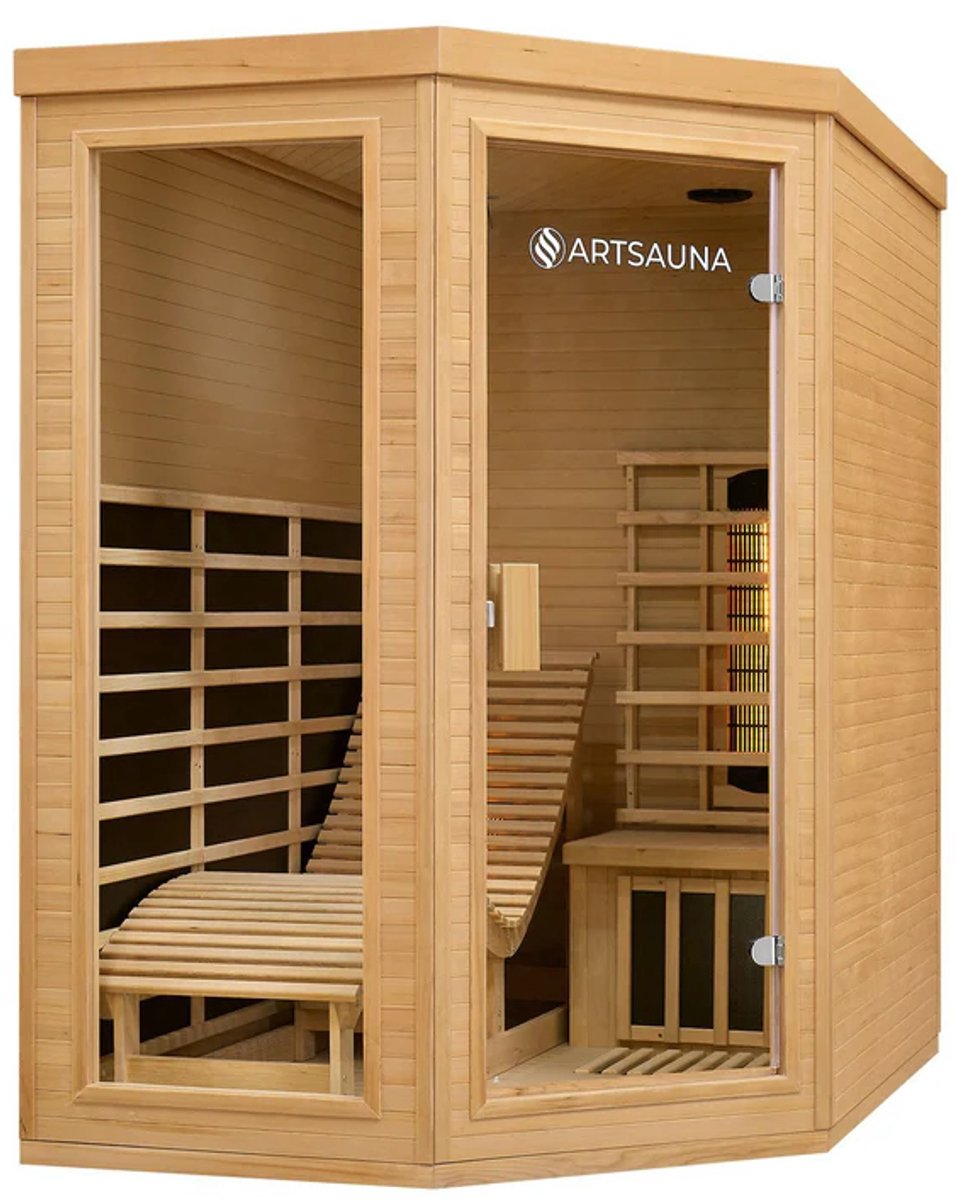 De Infraroodcabine Kolding 130x190x190 cm 2 Personen in één oogopslag