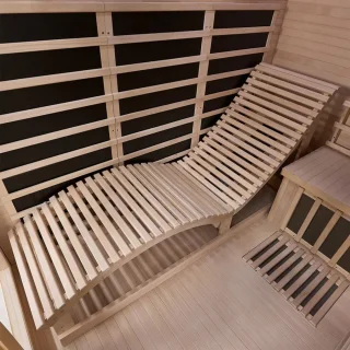 Infraroodcabine Kolding 130x190x190 cm 2 Personen