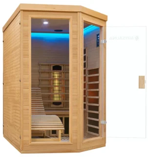 Infraroodcabine Kolding 130x190x190 cm 2 Personen
