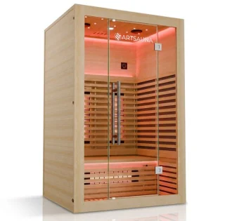 Infraroodcabine Trondheim 120 naturel, 2 personen