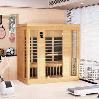 Infraroodsauna Hemlock Saunacabine 3-4 Personen