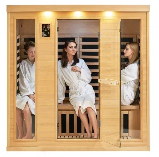Infraroodsauna Hemlock Saunacabine 3-4 Personen