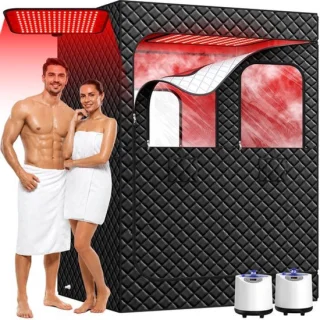 Infraroodsauna – zwart