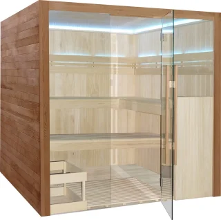 Interhiva Royal De Luxe Finse Sauna 2x2m