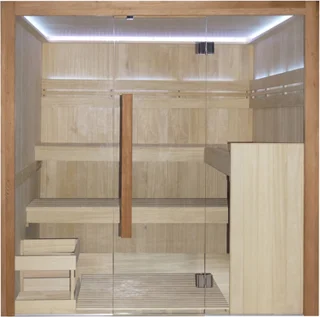 Interhiva Royal De Luxe Finse Sauna 2x2m