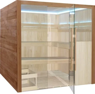 Interhiva Royal De Luxe Finse Sauna 2x2m