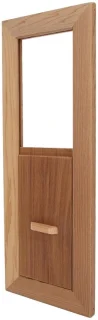 Jhubersproducts hout sauna vent - rechthoekige sauna rooster