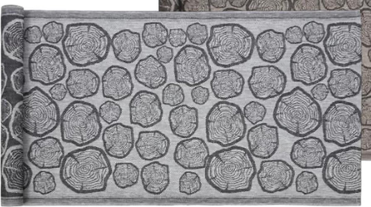 De Jokipiin linnen seatcover houtschijven 45x160 cm in één oogopslag