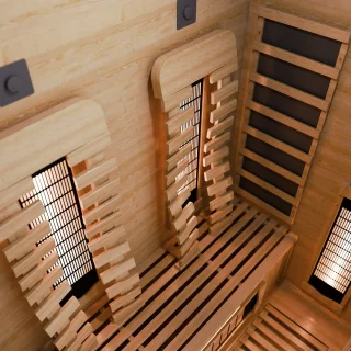 Juskys Sauna Kiruna 130 Premium Infraroodkabine