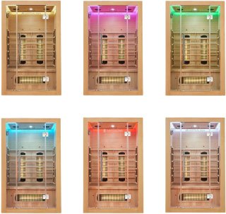 Kiruna Infraroodcabine 120x105x190 cm