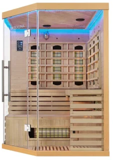 Kiruna infraroodcabine 150x150-200cm 3 persoons