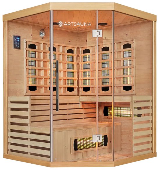 Kiruna infraroodcabine 150x150-200cm 3 persoons review