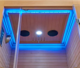 Kiruna Infraroodsauna 90x90x190 cm