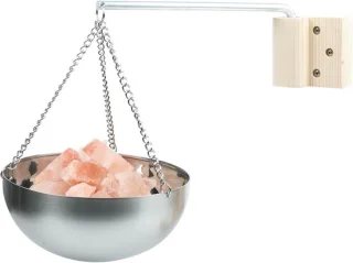 Kruidenschaal en verdamperschaal van roestvrij staal - Saunaaccessoire