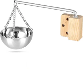 De longziming Sauna Aromakom RVS 350 ml in één oogopslag