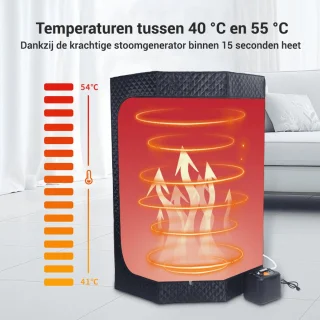 LotaHome Draagbare Stoomsauna Tent