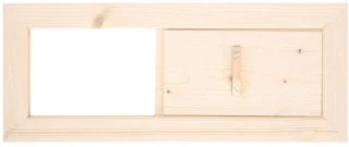 Luchtinlaat ventilatierooster voor sauna