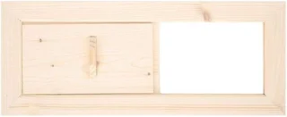 Luchtinlaat voor sauna, stoombad en ventilatiepaneel - Ventilatierooster en accessoires.